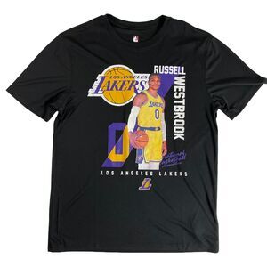 Russell Westbrook Shirt Los Angeles Lakers NBA T-Shirt Men's Size Large NWT 102